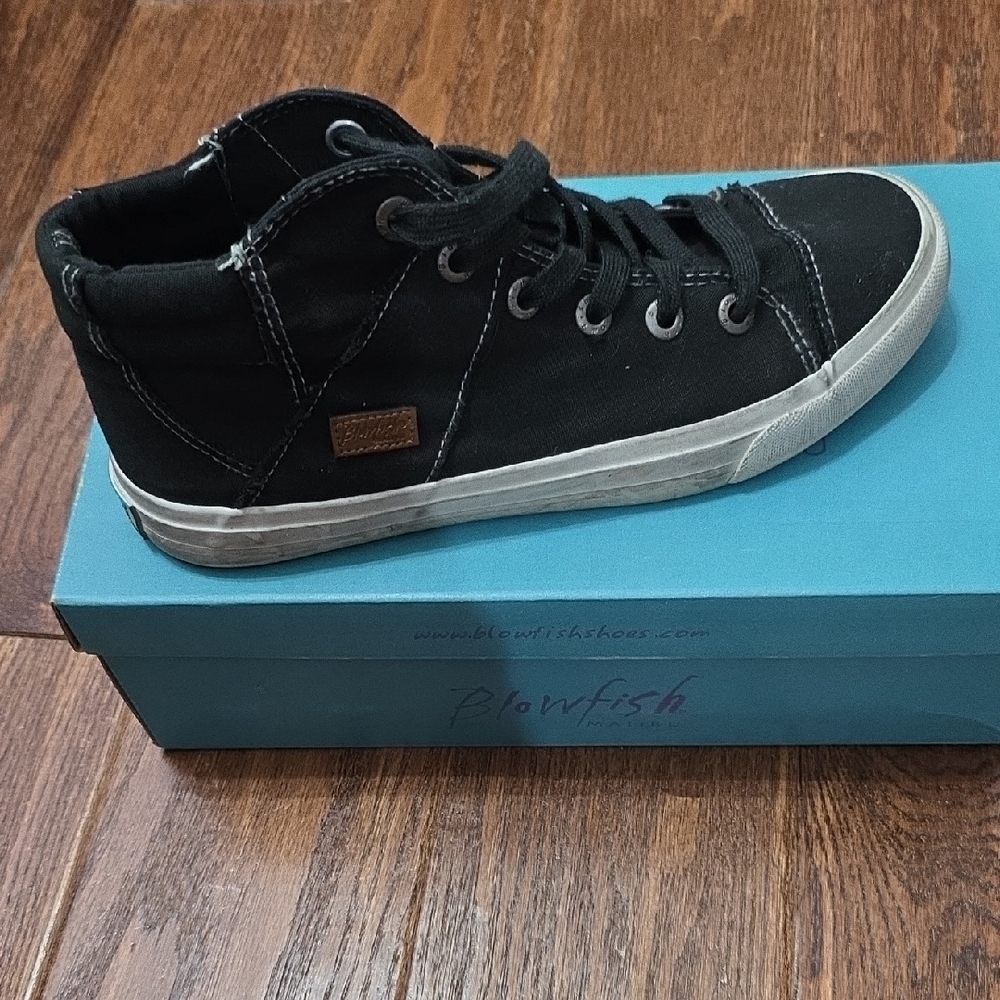 Blowfish Men's Black Canvas Sneakers
